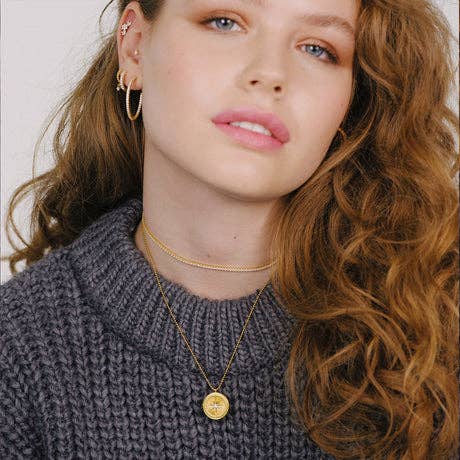 LOWLITA & U - Wholesale Pendant/Charm Necklace - Wind Rose Silver Necklace3