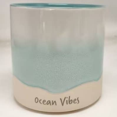 MACETA COSTERA ESPUMA DE MAR DE 5", 5"/6.5" ANIDADA CON 80545 para venta al por mayor de Blue Sky Clayworks