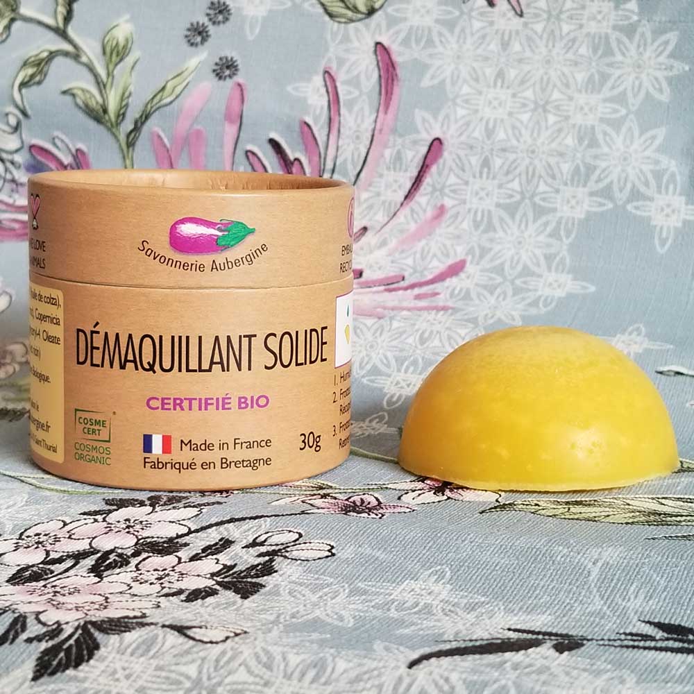 Savonnerie Aubergine - Vendita all'ingrosso Struccanti - Struccante solido naturale e biologico1