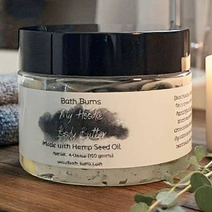 My Hoodie Body Butter Made With Hemp Seed Oil for wholesale by Bath Bums
