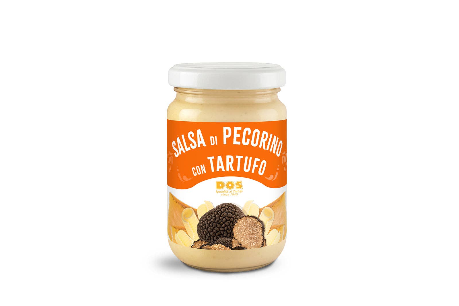 D.O.S. Specialità al Tartufo - Wholesale Sauce - Pecorino Cheese Sauce with Truffle 130g