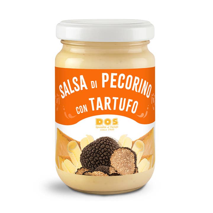 D.O.S. Specialità al Tartufo - Wholesale Sauce - Pecorino Cheese Sauce with Truffle 130g0