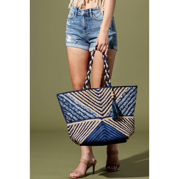 Kobe Jute Shoulder Bag for wholesale on Faire4