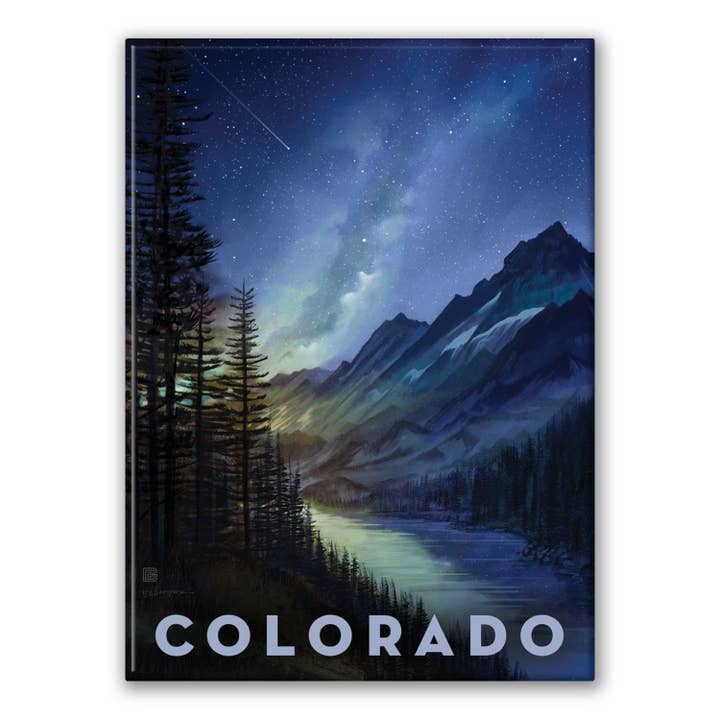 Colorado Starlight Magnet for wholesale by Tourist Courts