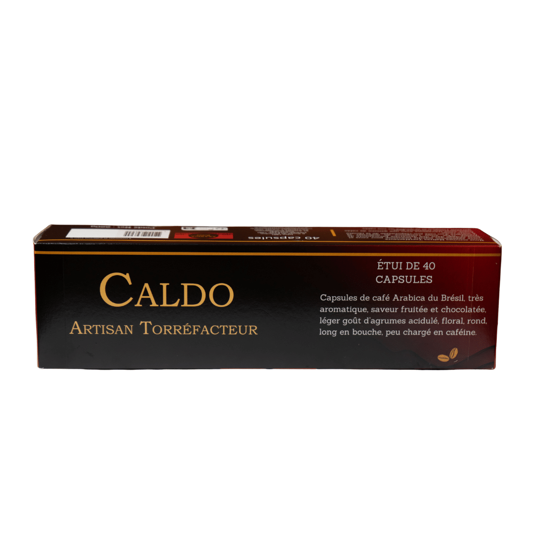 Caldo Torrefaction - Wholesale Coffee Pods - 100% Brazilian Arabica Capsules x401