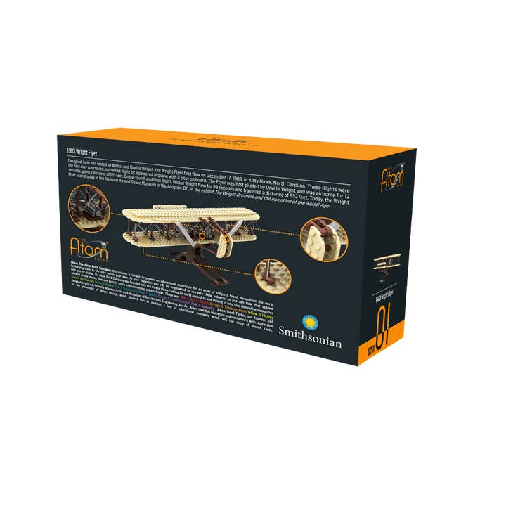 The Atom Brick - Venta al por mayor Juegos de construcción - Niños - Folleto de Wright de 1903 sobre El ladrillo atómico
