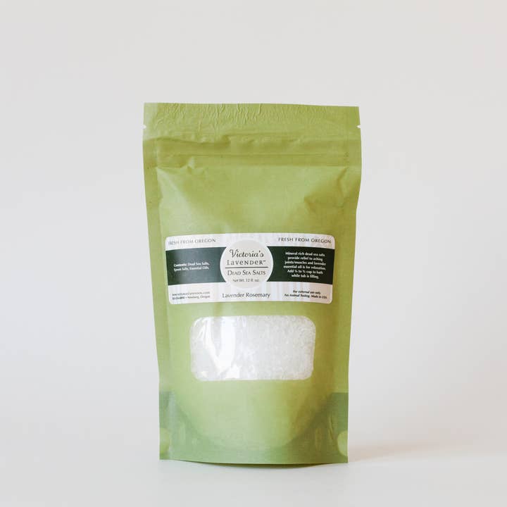 Dead Sea Bath Salt - Lavender Rosemary for wholesale by Victoria's Lavender, LLC