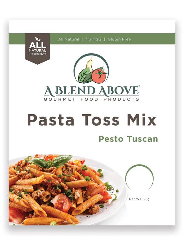 Mélange de pâtes toscanes au pesto pour la vente par A Blend Above