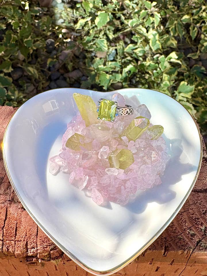 Wicked Jewelry Holder in Pink and Green Quartz for wholesale by Sea of Bliss Shop