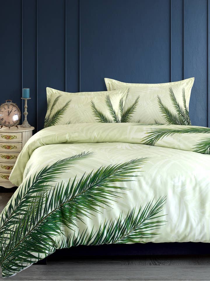 Luxury Palm Bedding Set for wholesale by Globaltex Fine Linens