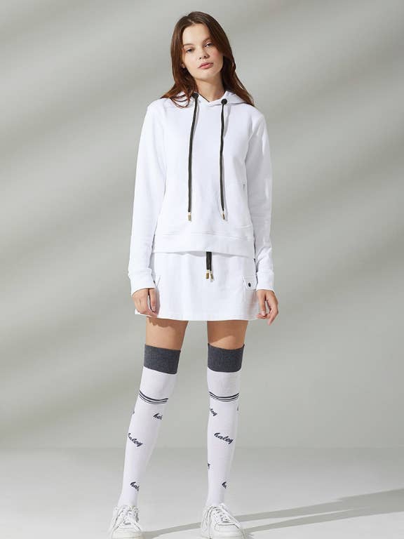 Haley Golf Wear Women's Standard Skirt White for wholesale by Nevermindall Golf