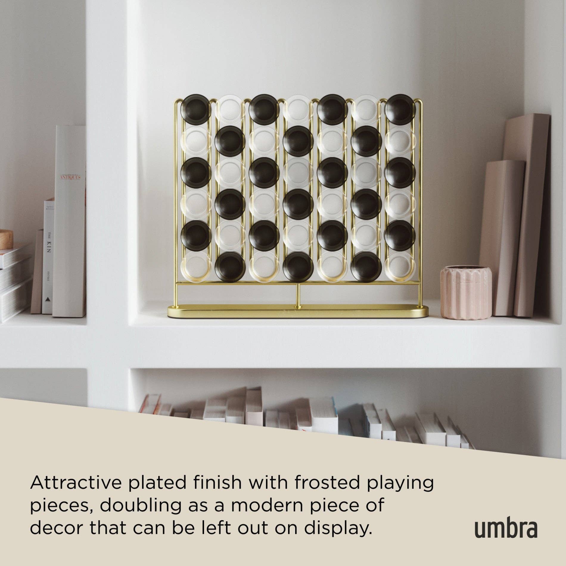 Brass Stax 4 in a Row for wholesale on Faire5