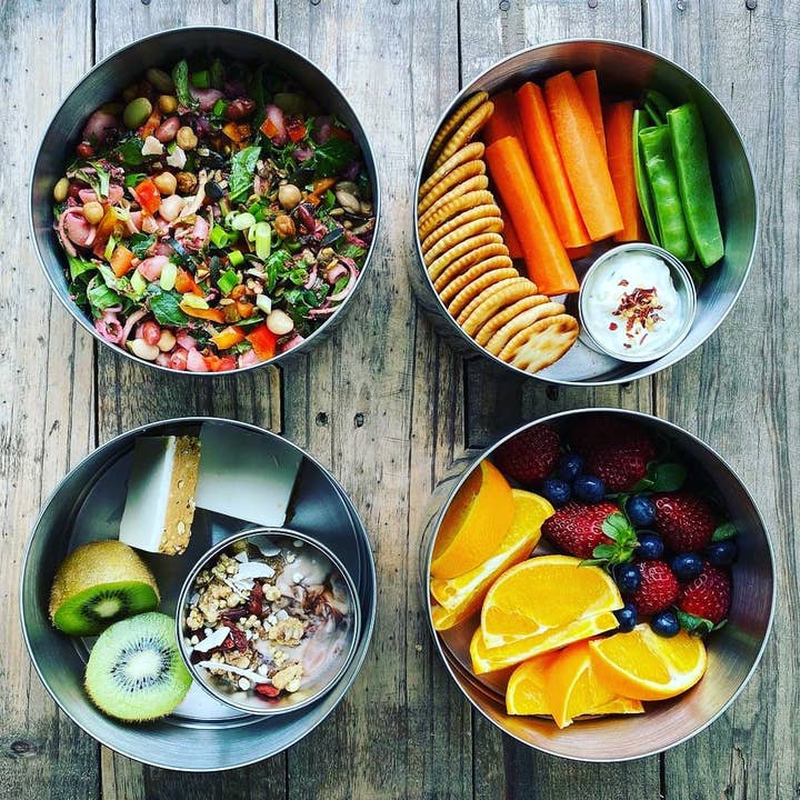 Goodly Gosh - Wholesale Lunch Bag/Box - Stackable Stainless Steel Tiffin Box | 4-Tier Lunch Box3