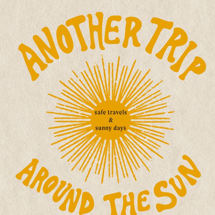 Holler Greetings - Wholesale Birthday Card - Another Trip | Scratch Off Fortune Greeting Card1