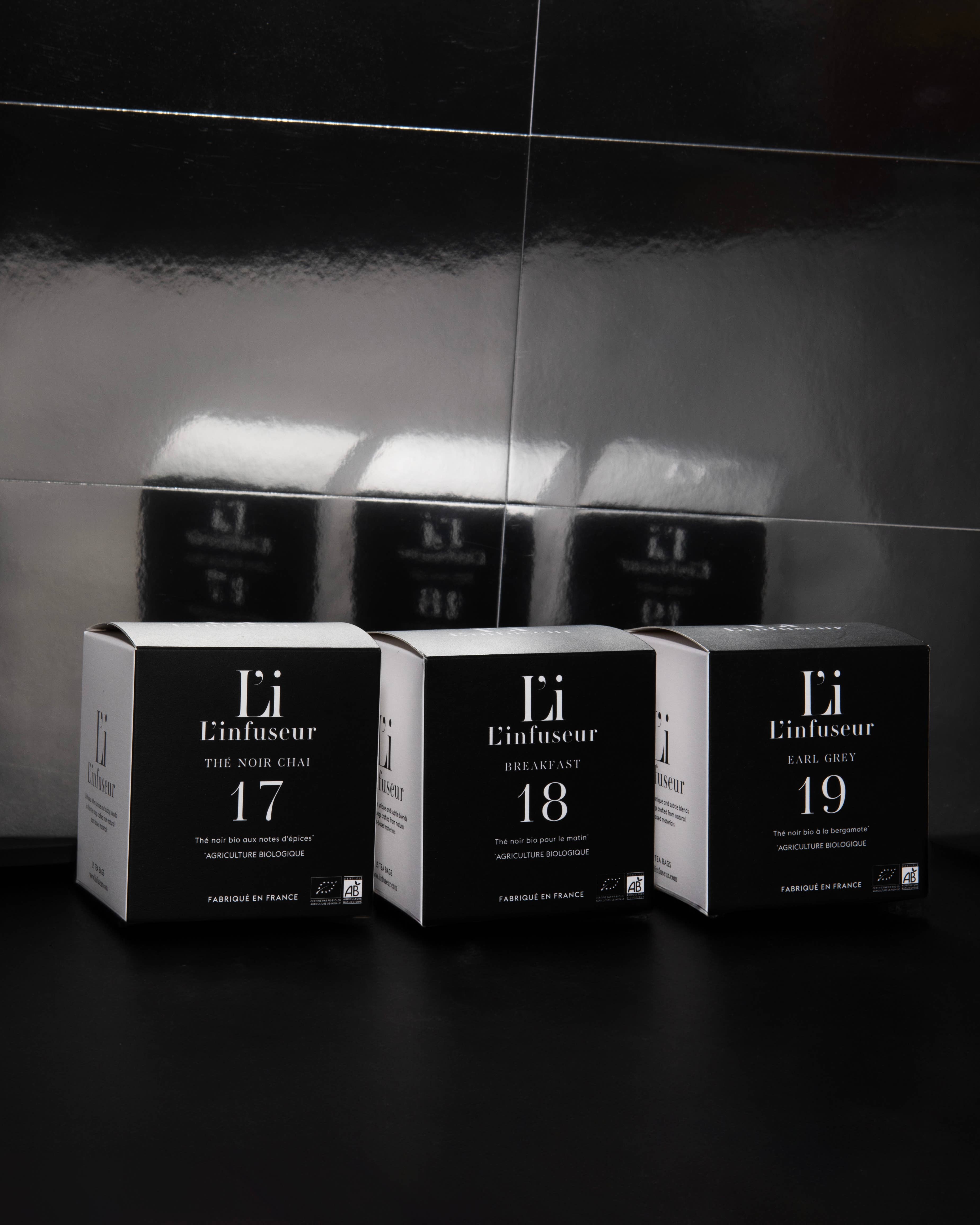 L'INFUSEUR - Wholesale Tea Bags - Organic Breakfast Black Tea No. 18 in Bags1