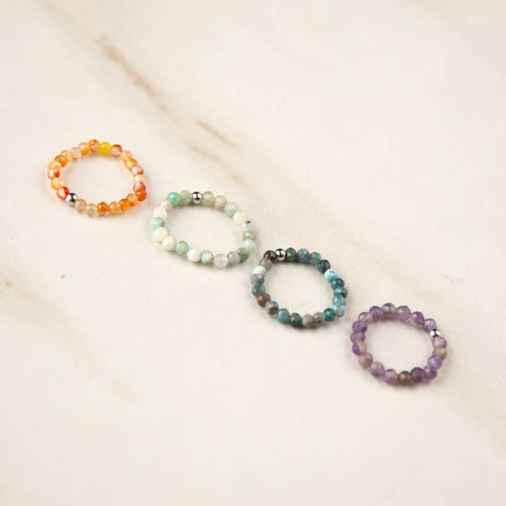 Beaded Ring for wholesale by Stowaway Jewelry