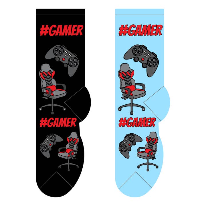FOOZYS Fun Socks - Wholesale Socks - Men's - Gamer Socks