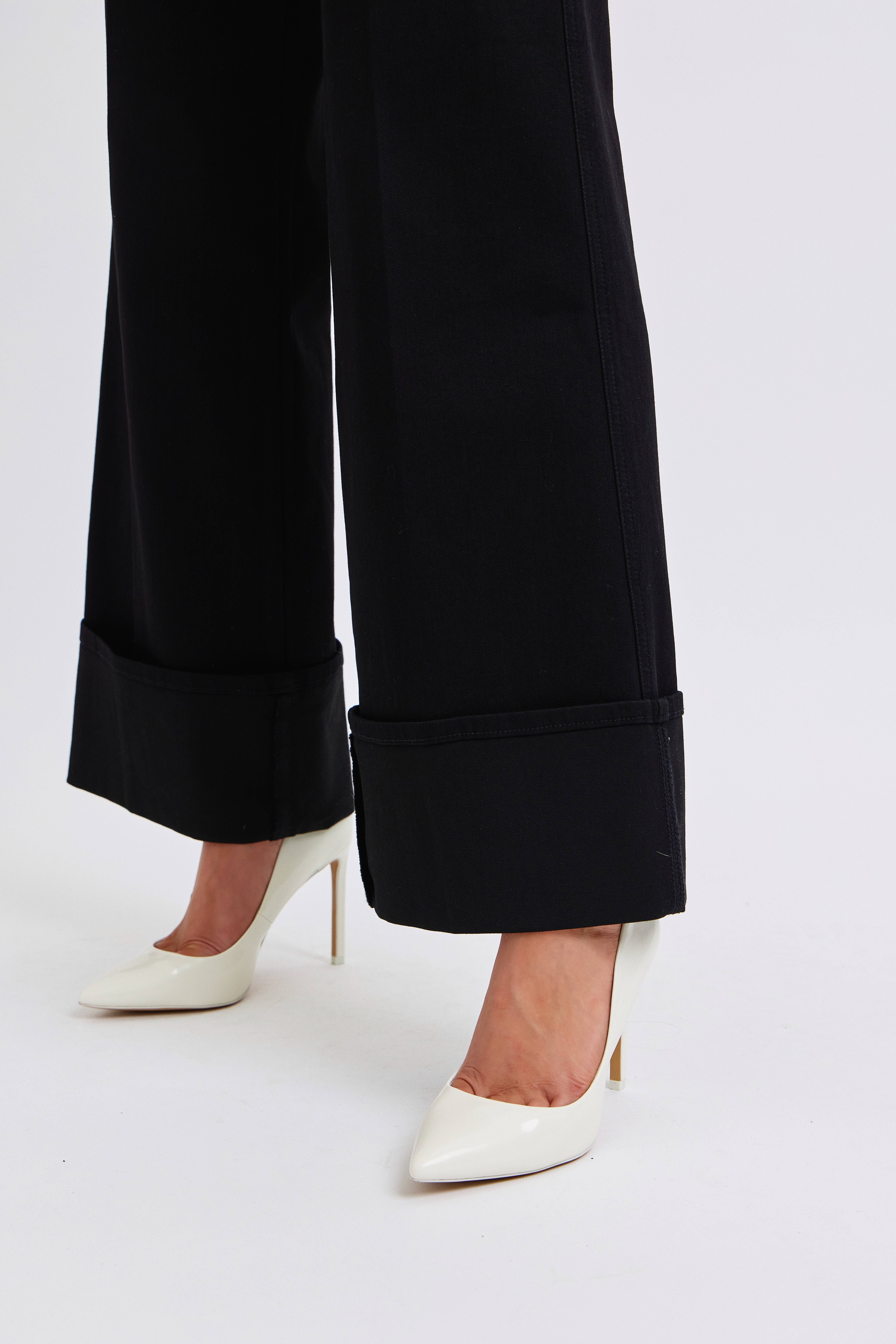 BK High Waisted Retro Wide Cuffed Leg  for wholesale on Faire11