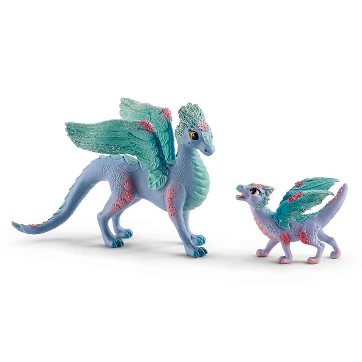 Blossom Dragon Mother And Baby Dragon Toys Playset for wholesale by Schleich