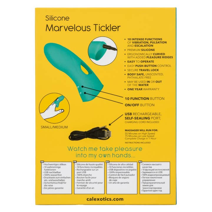 CalExotics - Wholesale Sex Toy - Mini Marvels Silicone Marvelous Tickler