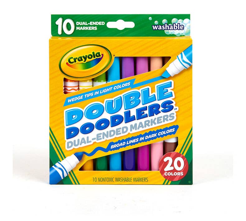 Really Big Coloring Books | ColoringBook.com - Wholesale Markers – Child & baby - 20 Color Crayola Double Doodler Washable Markers