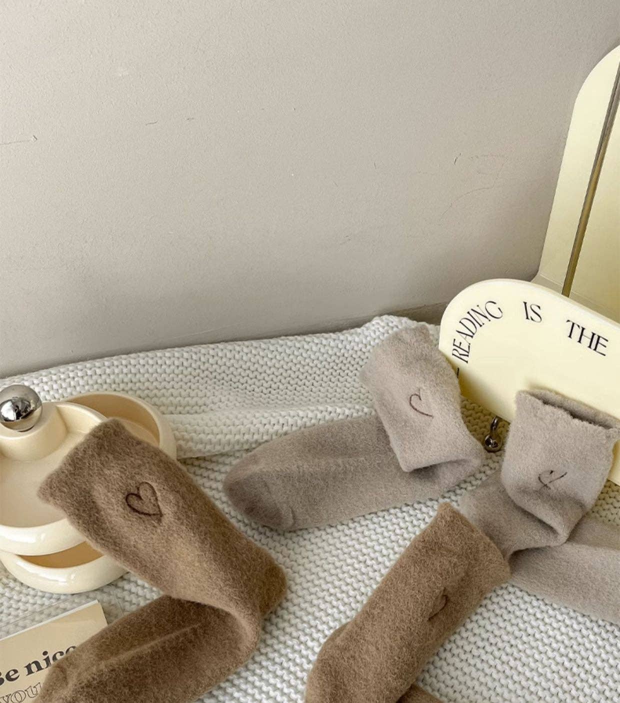 Gohobi （We cover U.S. import duties） - Wholesale Socks - Women's - Gohobi Warm Velvet Heart Socks15