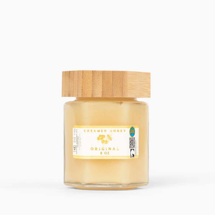 Sipping Streams Tea Company – wholesale Honey – Creamed Honey 8 oz Jar - 4 Different Flavors