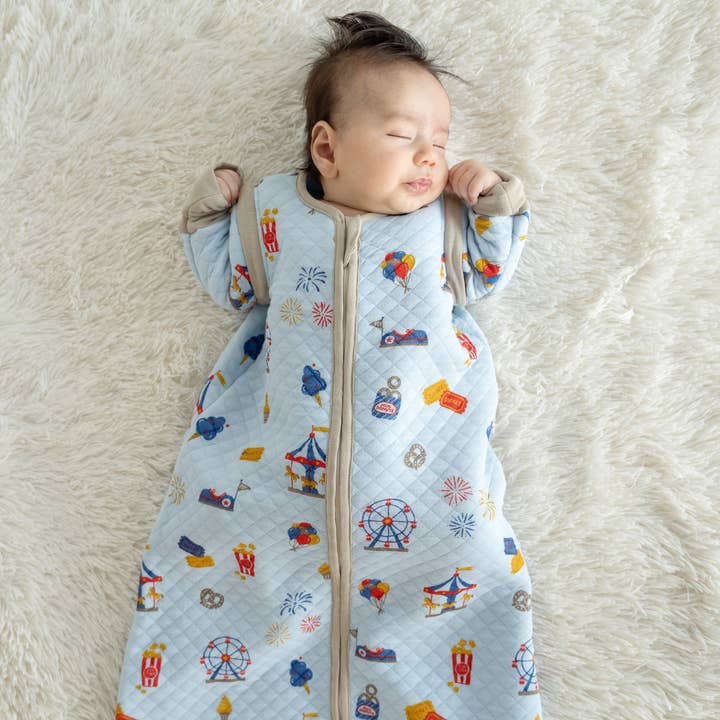 Bambus Classic Sovepose med Aftagelige Ærmer for engroshandel hos Silkberry Baby