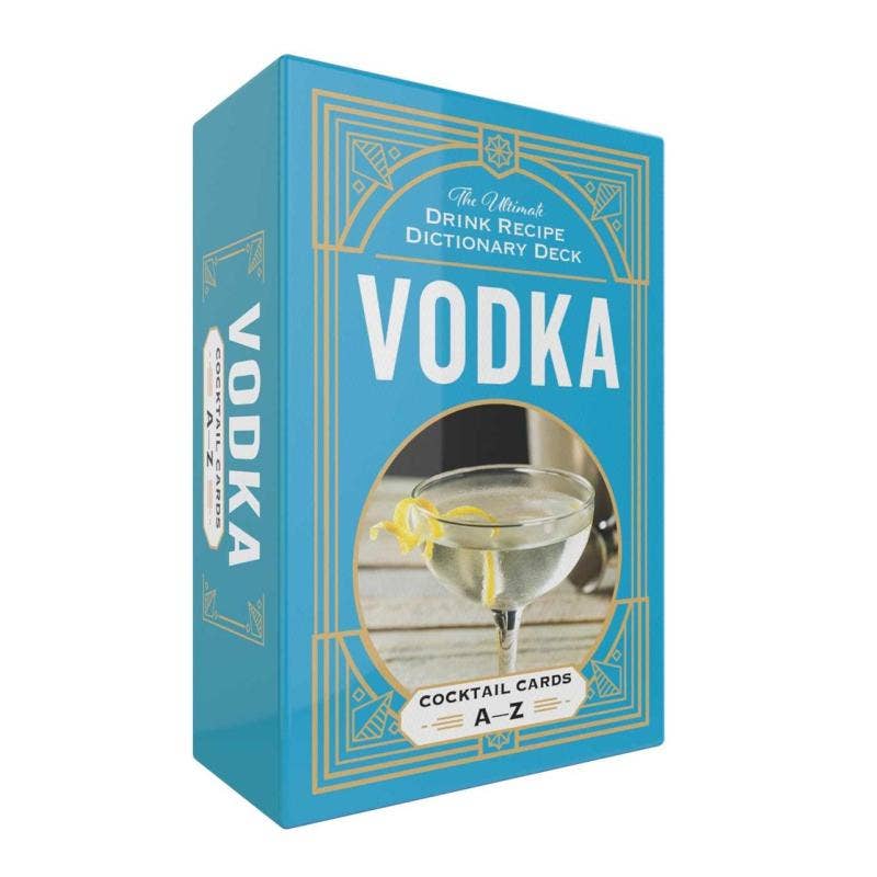 Microcosm Publishing & Distribution - Wholesale Card Game - Vodka Cocktail Cards A–Z: Ultimate Drink Recipe Deck0