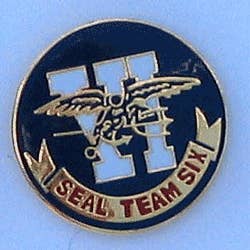 Navy Seal Team 6 pinos com 1 embreagem por atacado de Military Patches & Pins