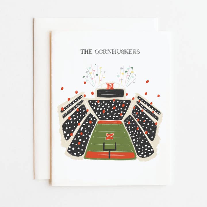 Los Cornhuskers para venta al por mayor de Olive and Lu Paper