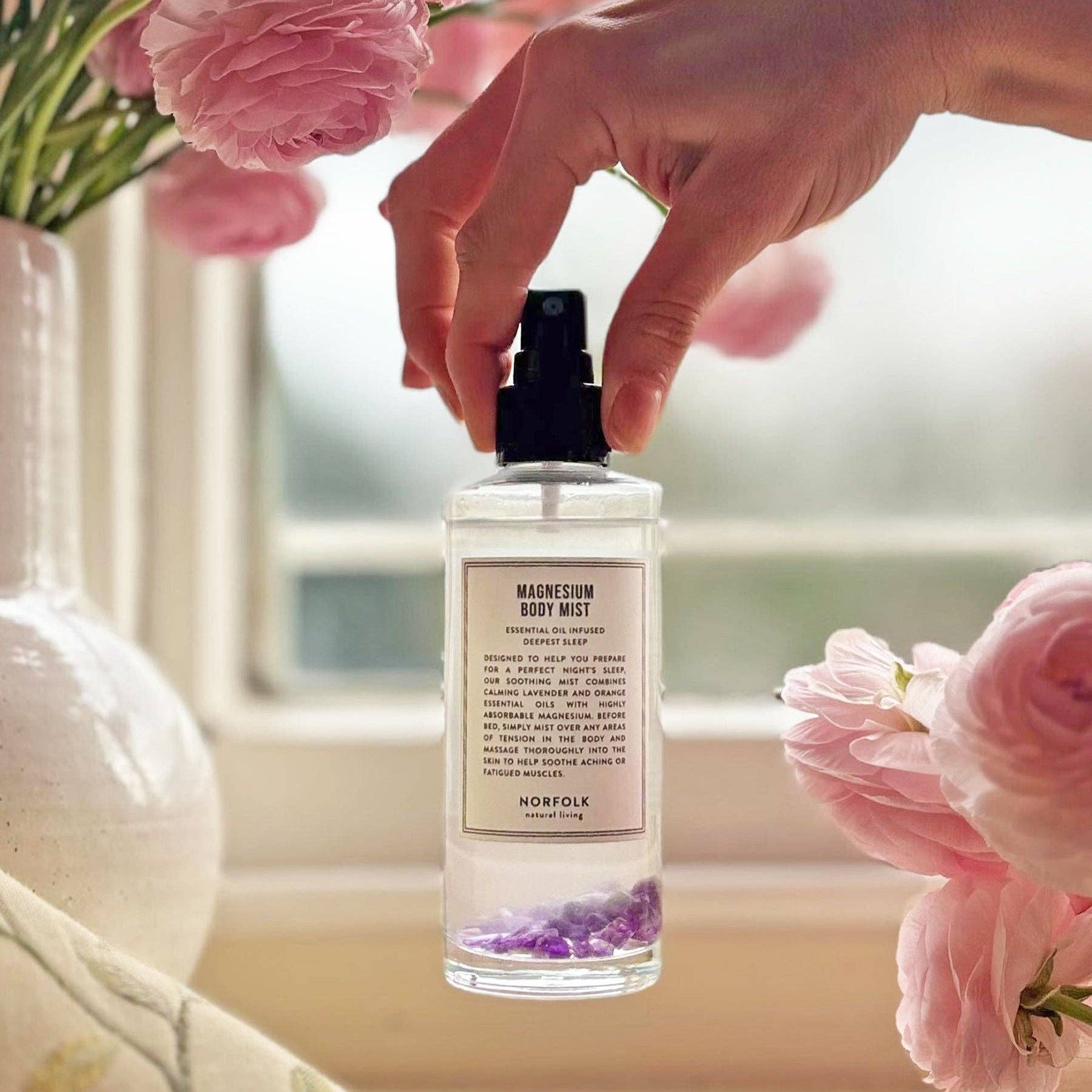 Norfolk Natural Living – wholesale Face & body mist/water – NEW* Magnesium Body Mist1