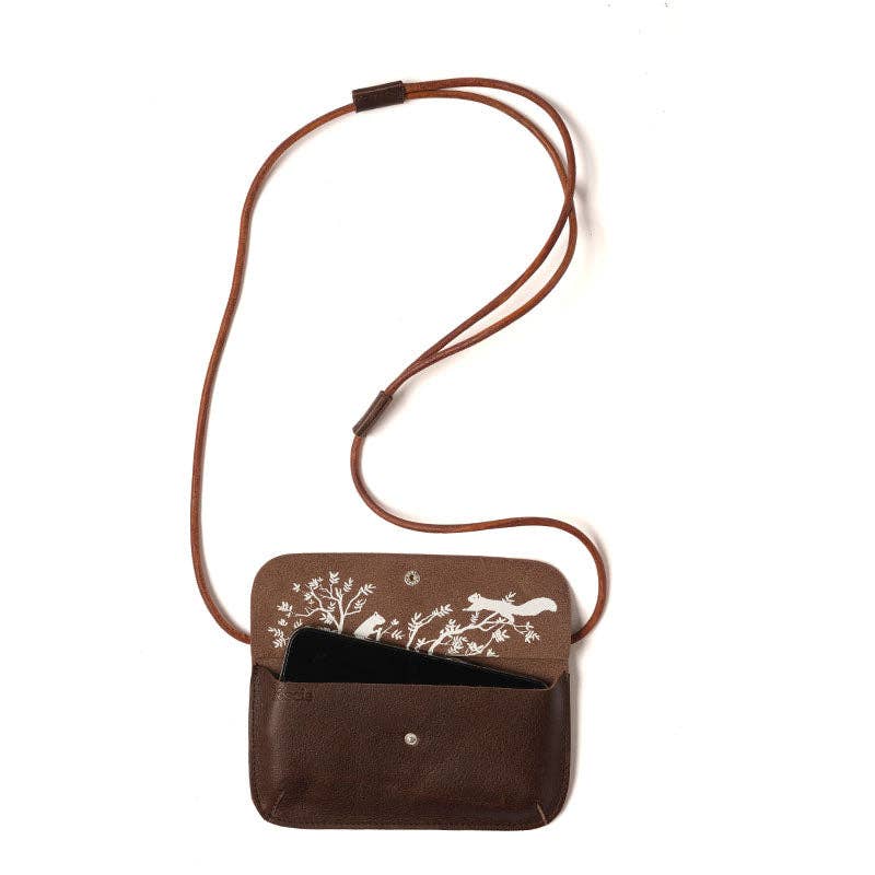 Keecie - Wholesale Phone Wallet - Women's - Phonebag, Hang On, Dark Brown used look5