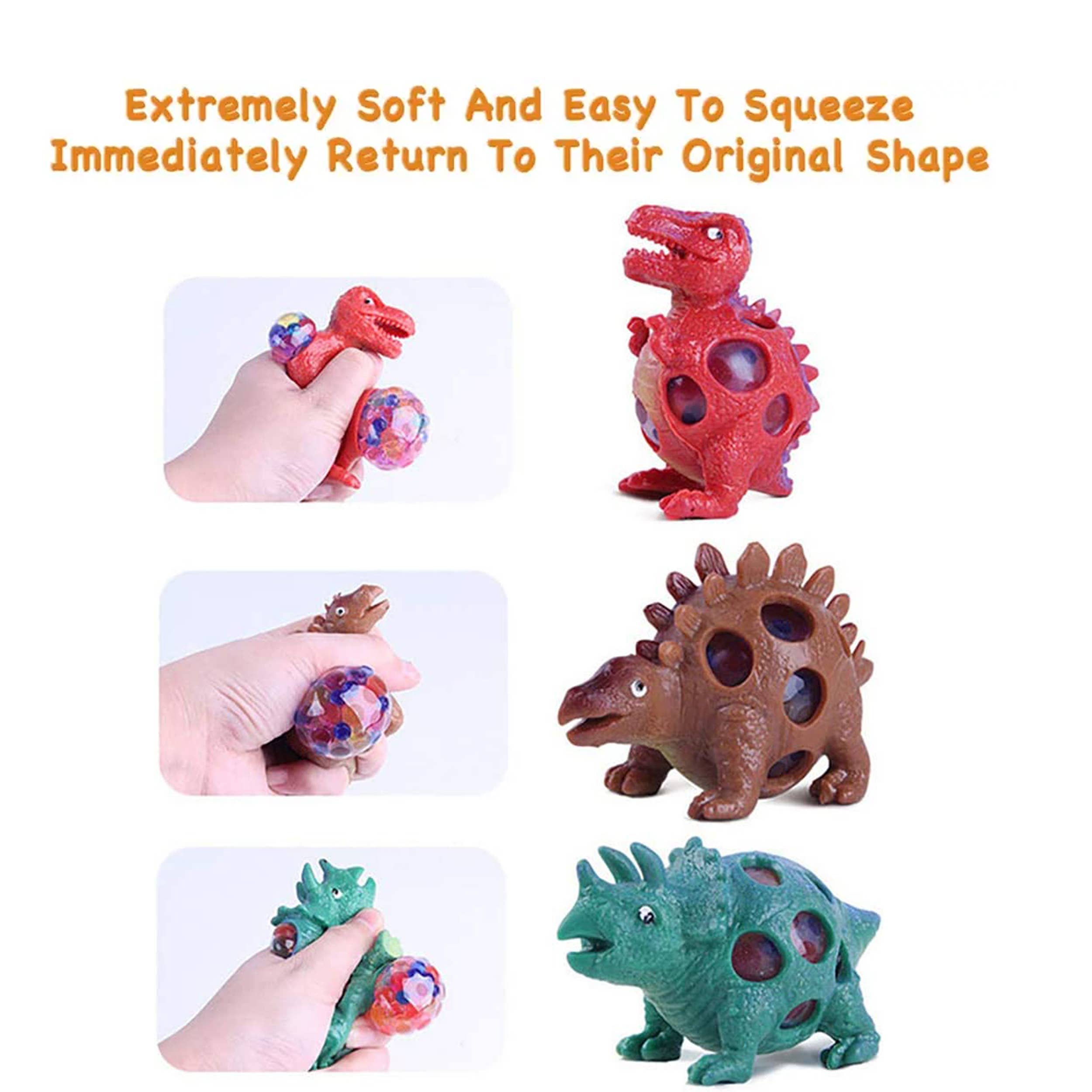 JSBlueRidge Toys – wholesale Mjuk leksak - Barn och baby – Dinosaurie Squishy Vattenpärla Fidget Barnleksak - Blandade8