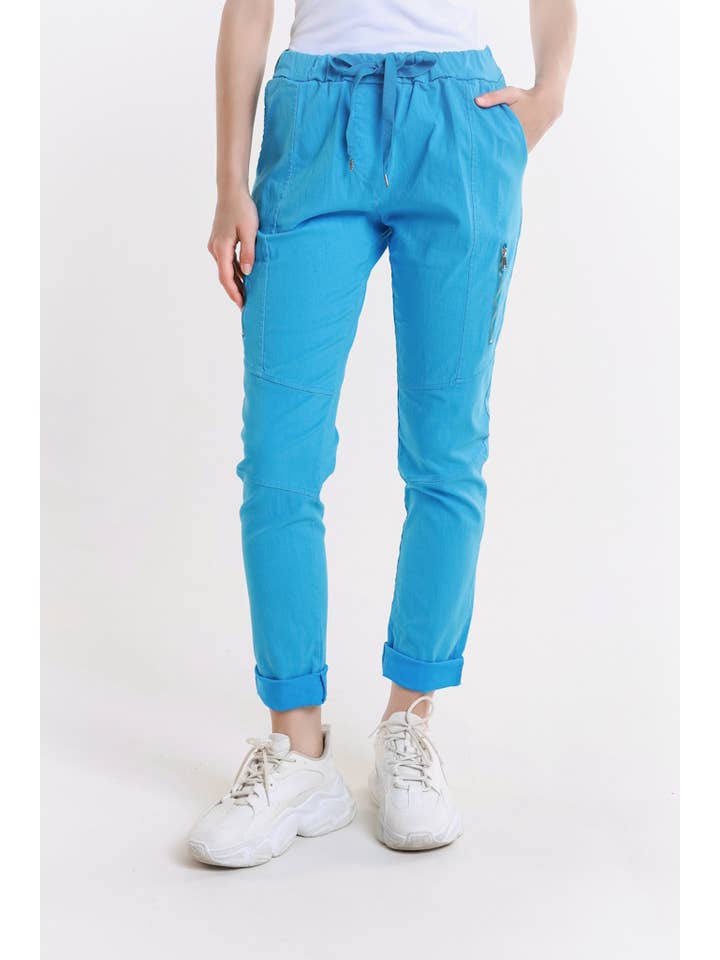 TINA Stephens Italy/Tees By Tina - Wholesale Pants - Women's - Danica Side Zipper Pant (PL155)60