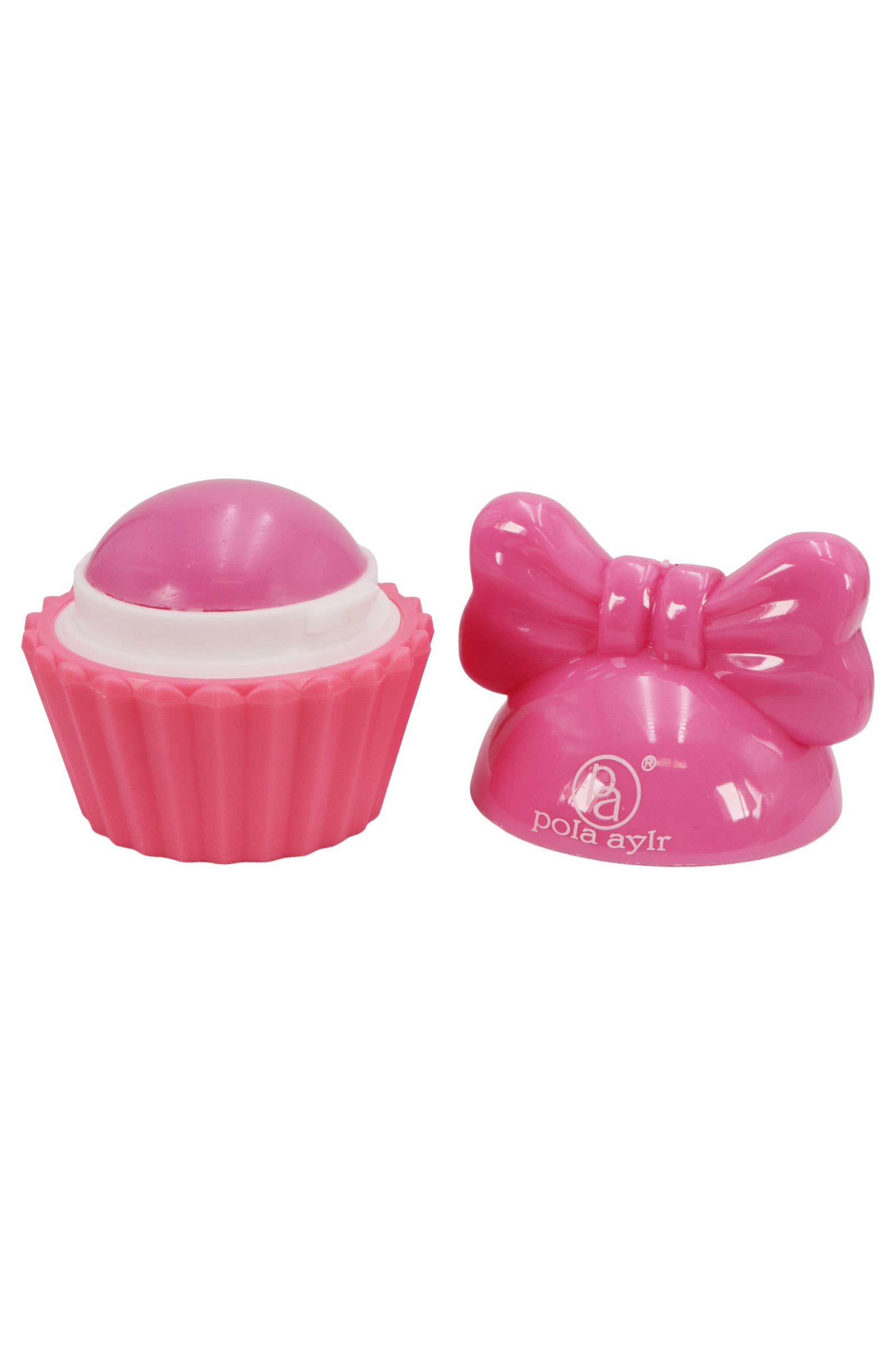 SORTIERT Cupcake Schleifenband Runde Lippenbalsam - 24 Stück für den Großhandel auf Faire8