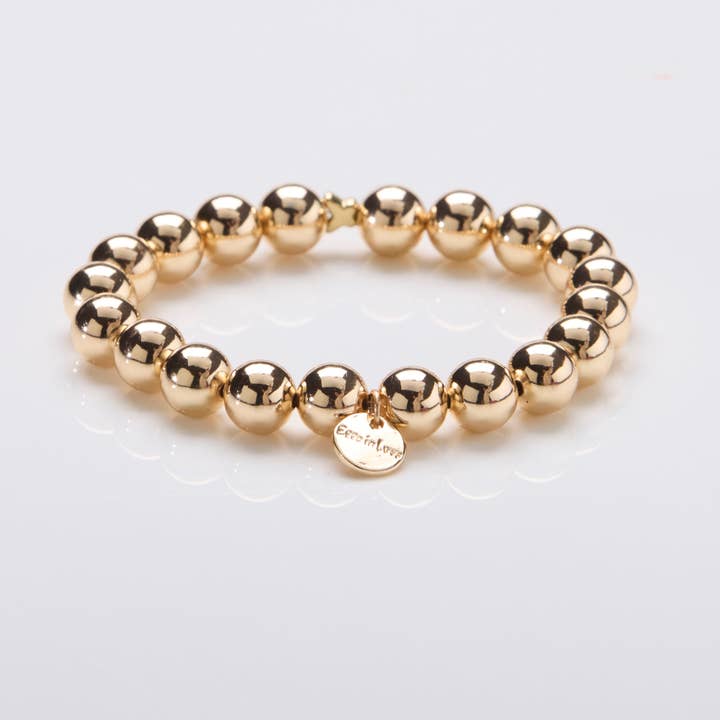 Gold Touch Pearl Bracelet for wholesale by Ella in Love