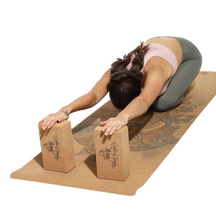 Shakti Warrior - Wholesale Yoga Block/Bolster - Balance Yoga Cork Block1