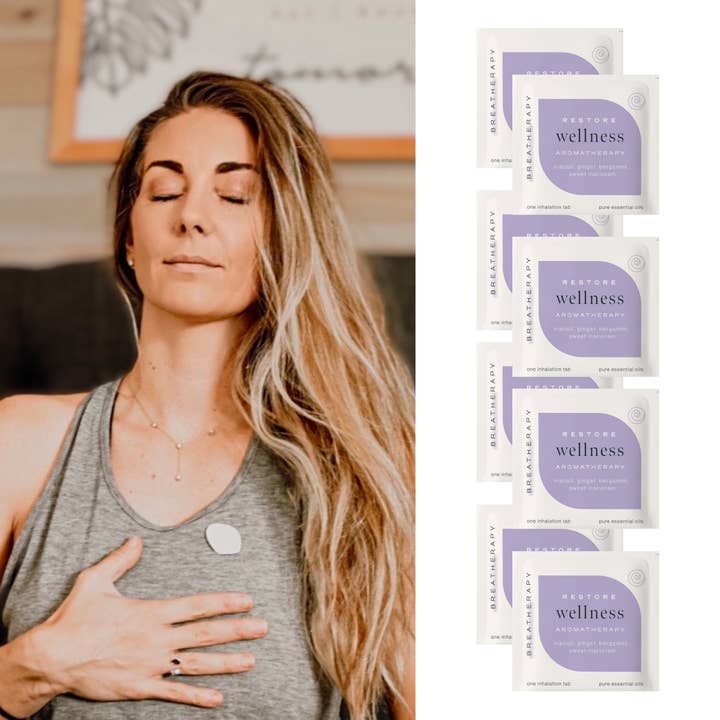 Patchs Aroma WELLNESS Soutien Immunitaire & Corps Entier (8 unités) pour la vente par Breatherapy
