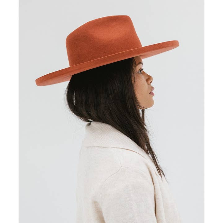 Gigi Pip - Wholesale Fedora - Women's - Amelia Pencil Brim Fedora34