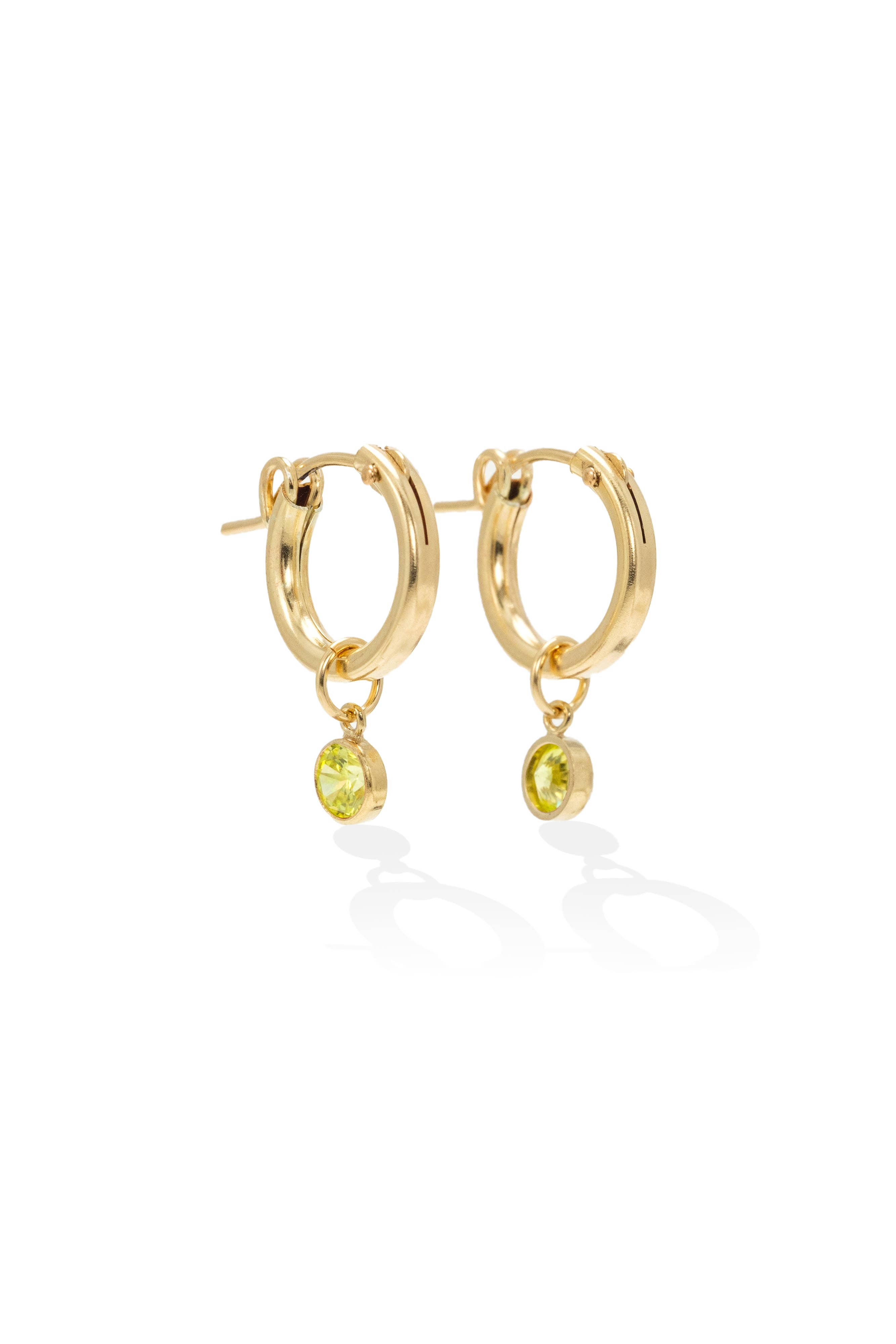 Lover's Tempo Jewelry - Wholesale Hoop Earrings - Birthstone Gold-Filled Hoop Earrings6
