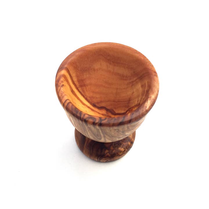 medina mood - Wholesale Egg Cup/Holder - Handmade egg cup with olive wood base2
