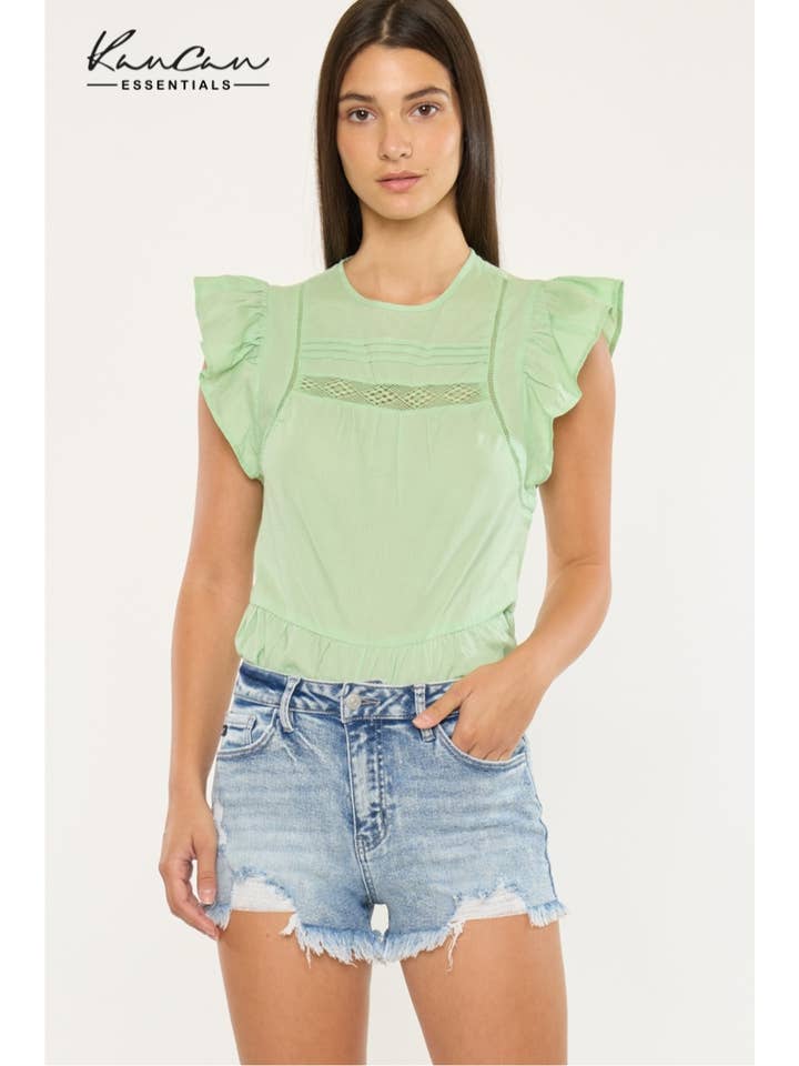 MEDIANO PANTALONES CORTOS DE TIRO ALTO COSMIC-KC20031ACM de venta al por mayor en Faire