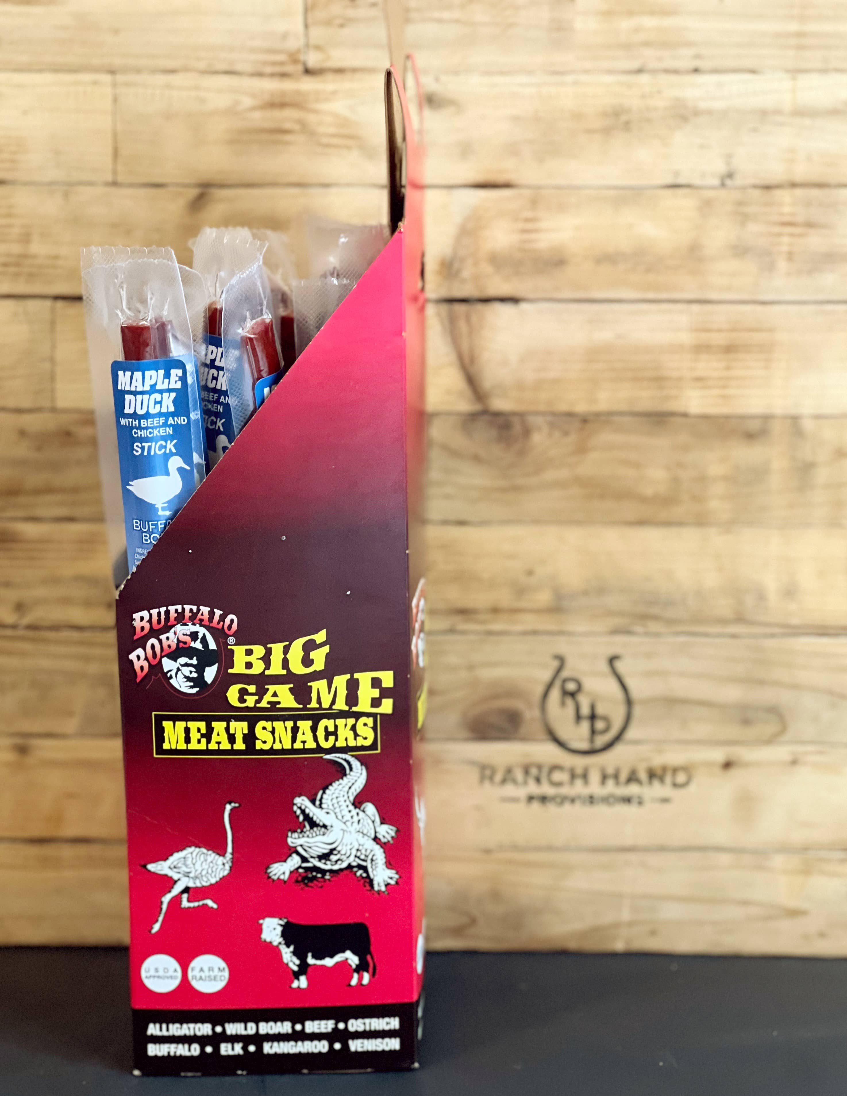 Ranch Hand Provisions - Wholesale Jerky - Maple Duck Stick1