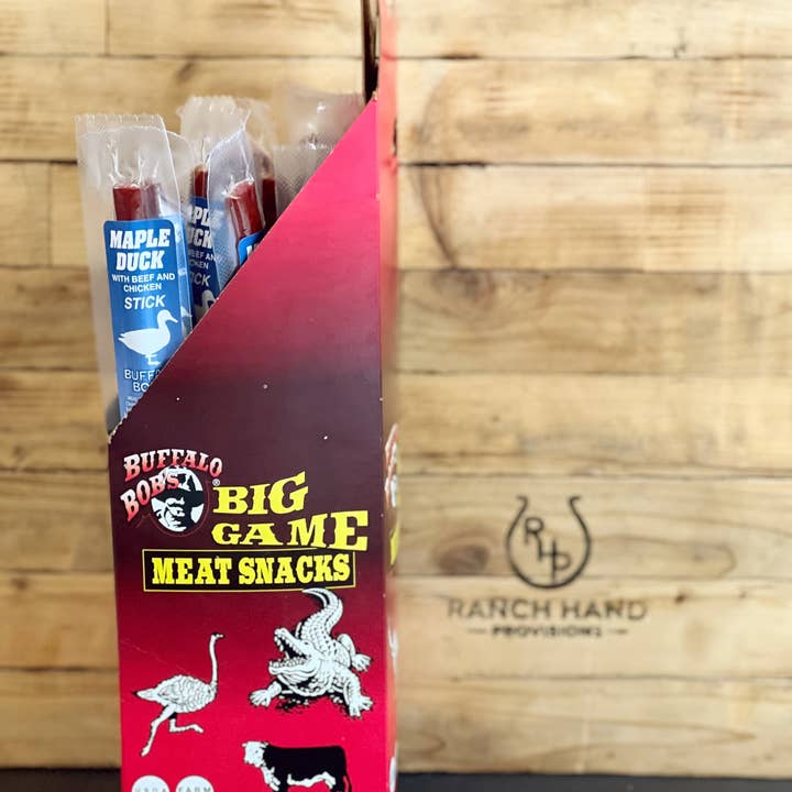 Ranch Hand Provisions - Wholesale Jerky - Maple Duck Stick1