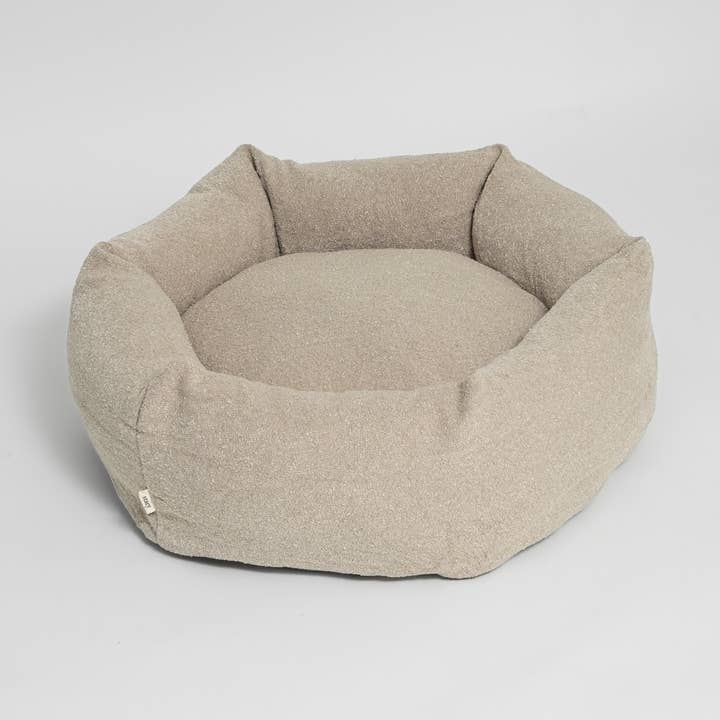 Staey - Wholesale Pet Bed - Dog - Luna Dog Bed 3.0 | Oat Bouclé0