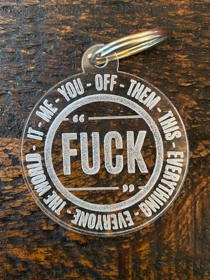 explicit keychain for wholesale by Suchfungoods