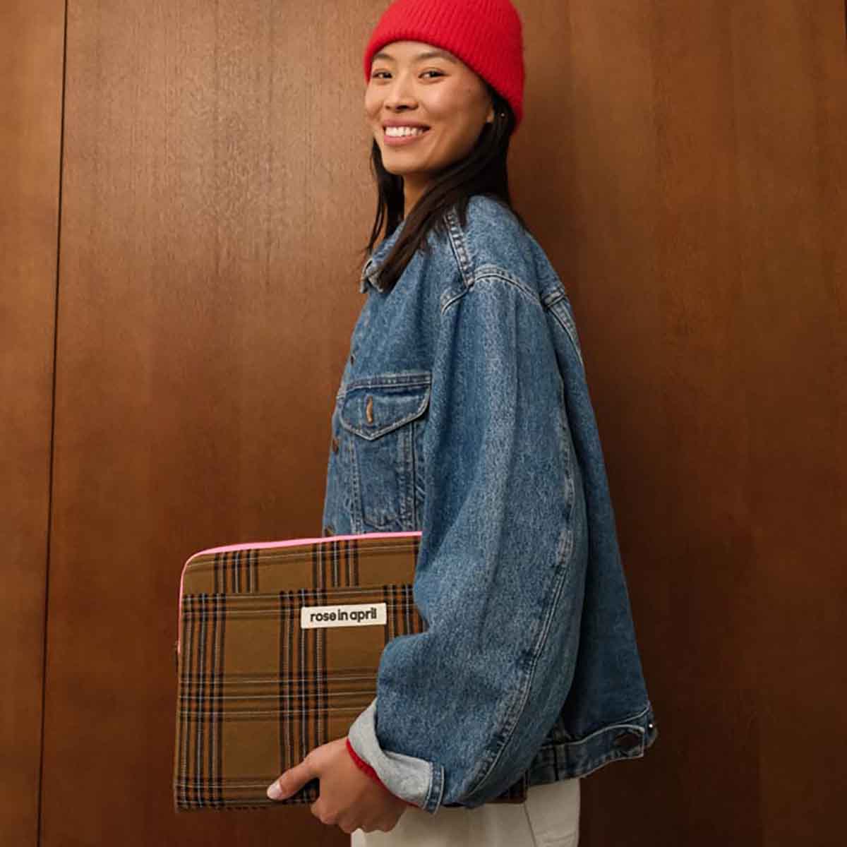 Rose in April - Venta al por mayor Funda de portátil/tableta - Mujer - FUNDA PARA ORDENADOR 13/14' OCTAVE TARTÁN1