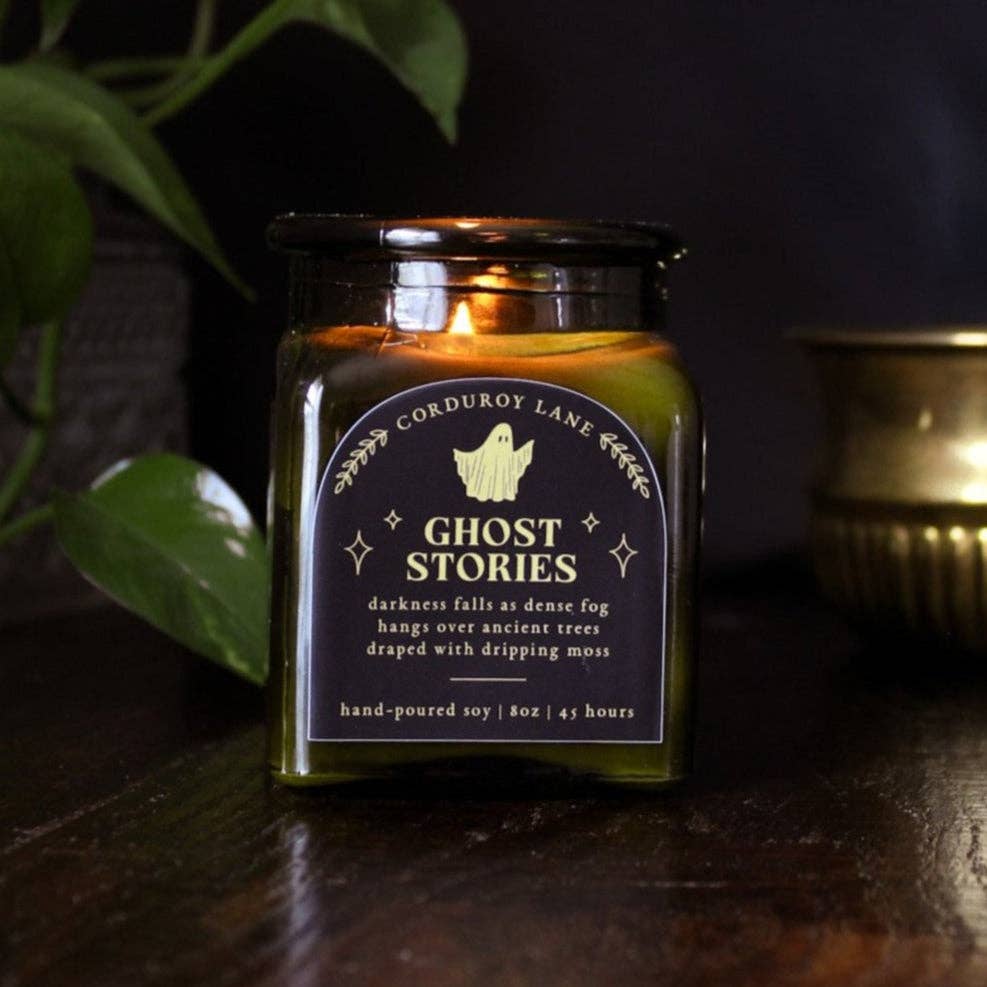 Corduroy Lane - Wholesale Jar/Filled Candle - Ghost Stories Apothecary Candle