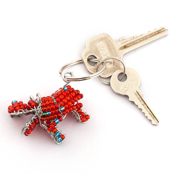Thumbprint Artifacts - Wholesale Keychain - Unisex - Beaded Animal Keychains2